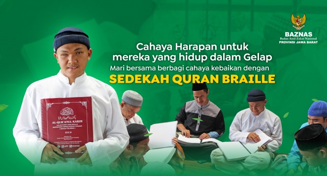 Cahaya Qur'an Braille, Terangi Hidup dalam Gelap