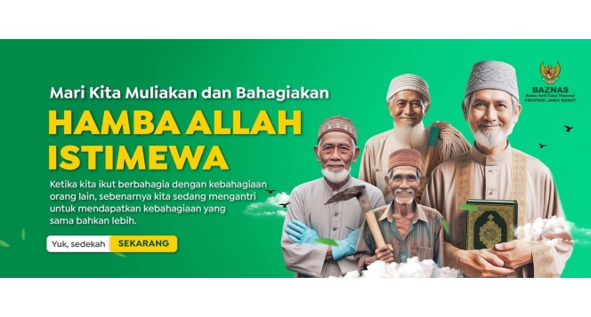 Muliakan dan Bahagiakan Hamba Allah Istimewa