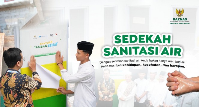 Pahala Terus Mengalir dengan Sedekah Sanitasi Air