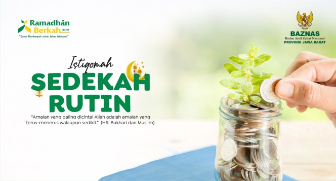 Tunaikan Sedekah Rutin Seribu Sehari