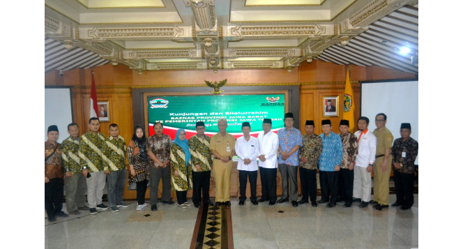 Kunjungan dan Silaturahmi BAZNAS JABAR ke Pemerintah Provinsi Jawa Tengah