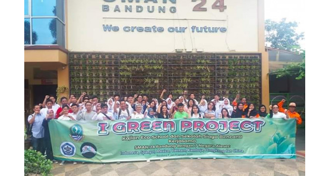 I Green Project, Kajian Eco-School dan Sekolah Siaga Bencana SMA 24 Bandung