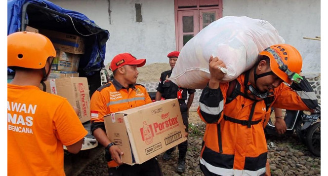 Kegiatan Respon Korban Bencana Banjir dan Longsor Bogor