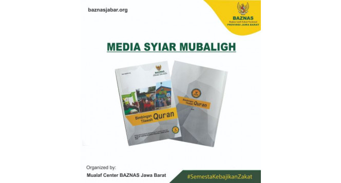 BAZNAS Jabar Terbitkan Buku Bimbingan Tilawah Al-Qur'an untuk Mualaf Binaan MCB Jabar