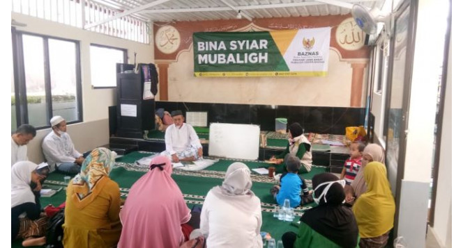 Berikan Sarana untuk Mualaf Mempelajari Islam, BAZNAS Jabar Lakukan Kegiatan Bina Syiar Mubaligh