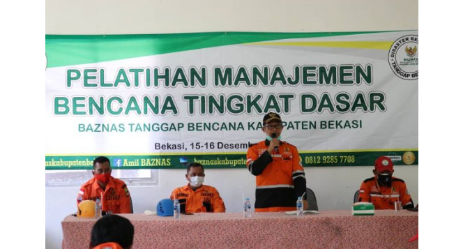 BTB Jabar dan BTB Kabupaten Bekasi Lakukan Pelatihan Manajemen Kebencanaan