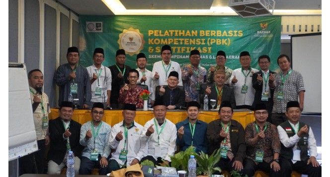 Tingkatkan Kualitas Pengelola Zakat, BAZNAS Provinsi Jabar Gelar Pelatihan dan Sertifikasi Skala Pimpinan BAZNAS dan LAZ se-Jawa Barat