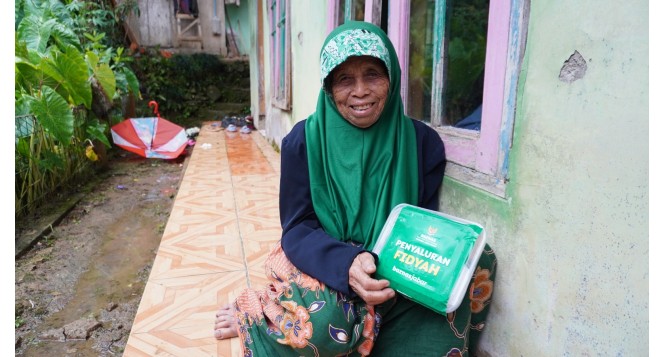 250 paket fidyah sudah disalurkan