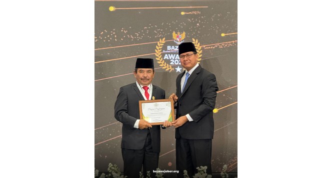 BAZNAS Jabar raih 5 Penghargaan dalam ajang BAZNAS Award 2025